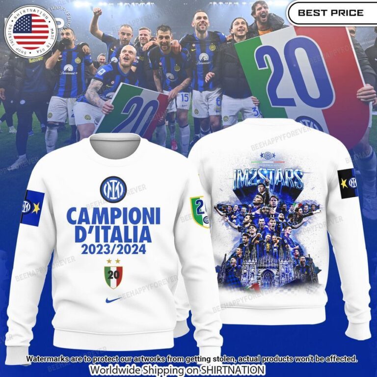 Inter Milan 23 24 Campioni D'Itali T Shirt You look different and cute