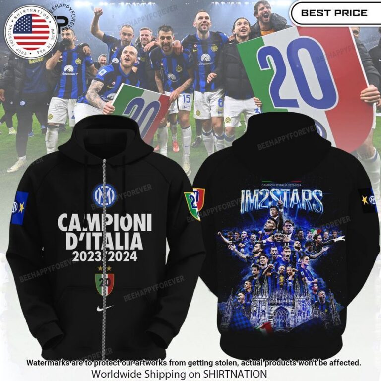 Inter Milan 23 24 Campioni D'Itali T Shirt Wow! This is gracious