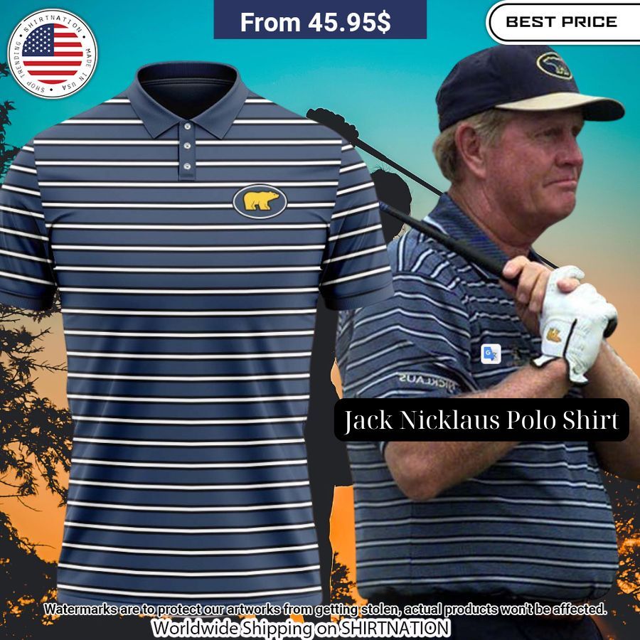 Jack Nicklaus Polo Shirt Mesmerising