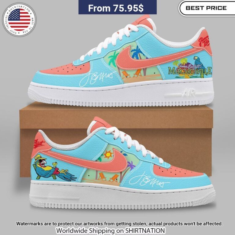 Jimmy Buffett's Margaritaville NIKE Air Force 1 You look so healthy and fit