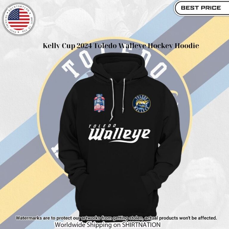 Kelly Cup 2024 Toledo Walleye Hockey Hoodie Rocking picture