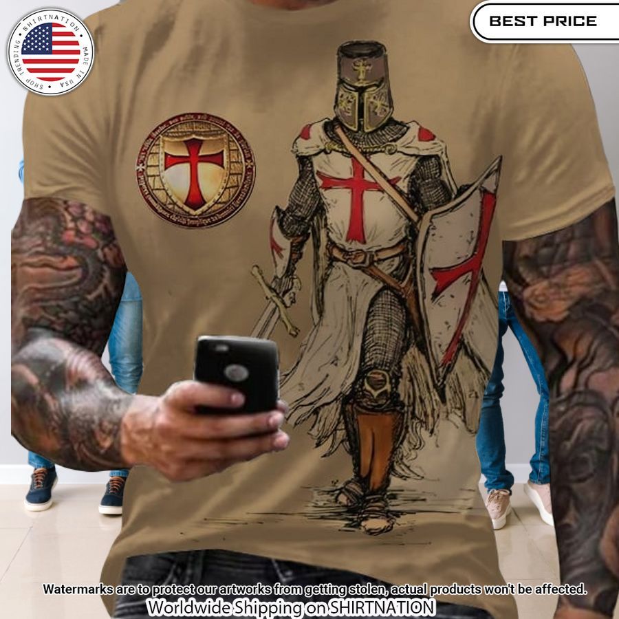 Knight's Cross Man T Shirt You always inspire by your look bro