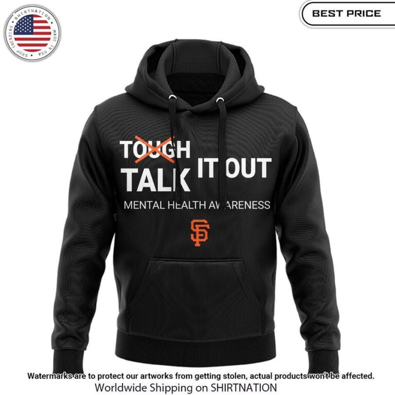 mental health awareness month san francisco giants hoodie 2