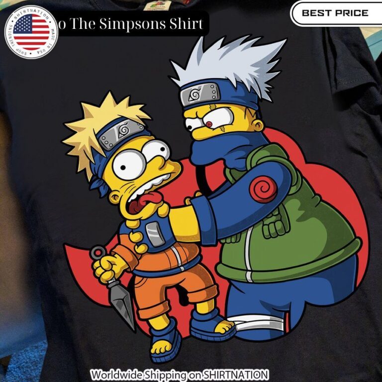 Naruto The Simpsons Shirt Rejuvenating picture