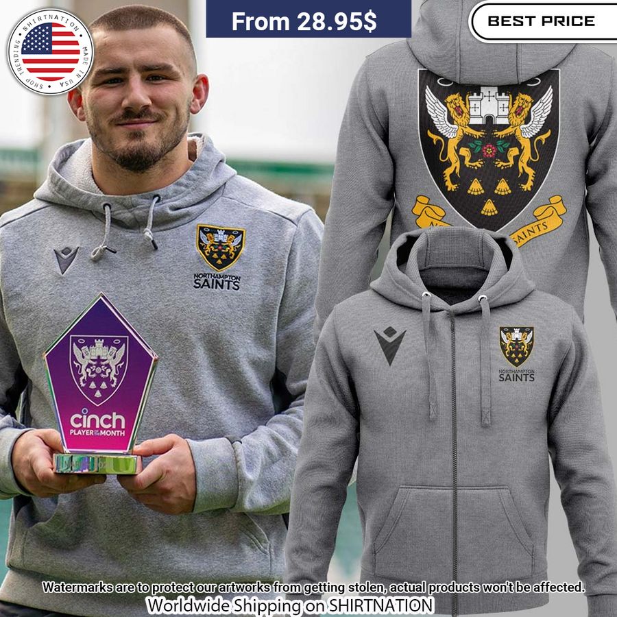 Northampton Saints Ollie Sleightholme Hoodie Have you joined a gymnasium?
