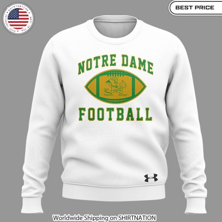 Notre Dame Fighting Irish Marcus Freeman Sweatshirt My friend and partner