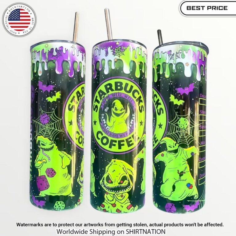 Oogie Boogie Starbucks Tumbler You tried editing this time?