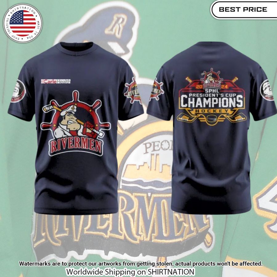 Peoria Rivermen Champions T Shirt I like your hairstyle