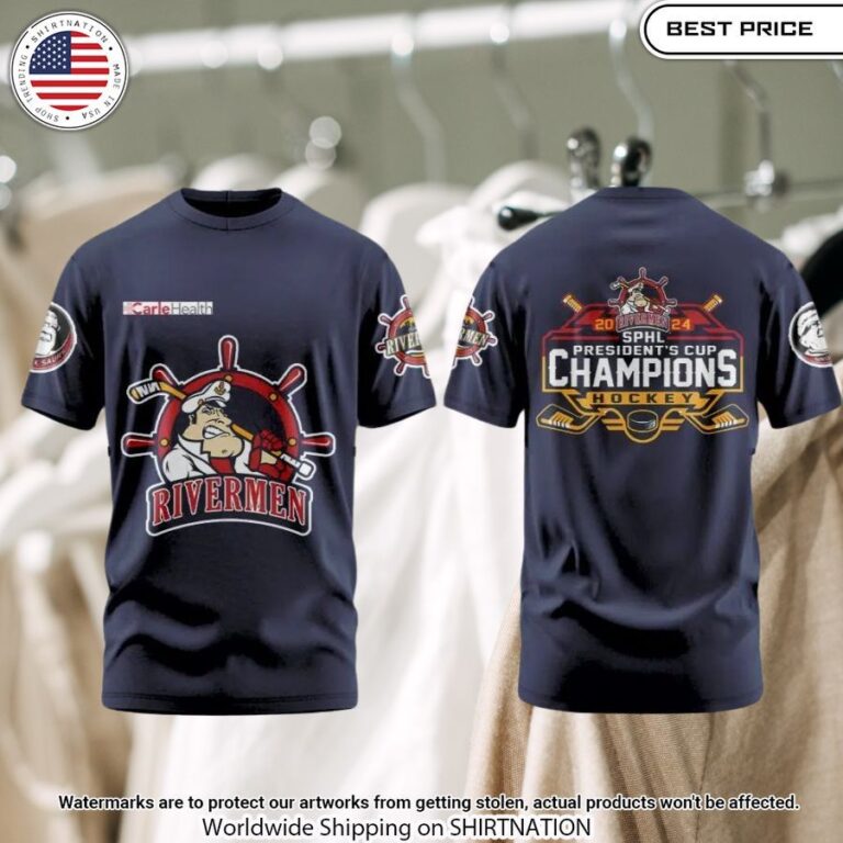 Peoria Rivermen Champions T Shirt You look so healthy and fit