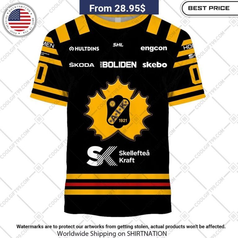 Personalized SHL Skelleftea AIK Home jersey Hoodie Best couple on earth