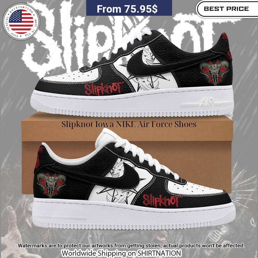 slipknot iowa nike air force shoes 4