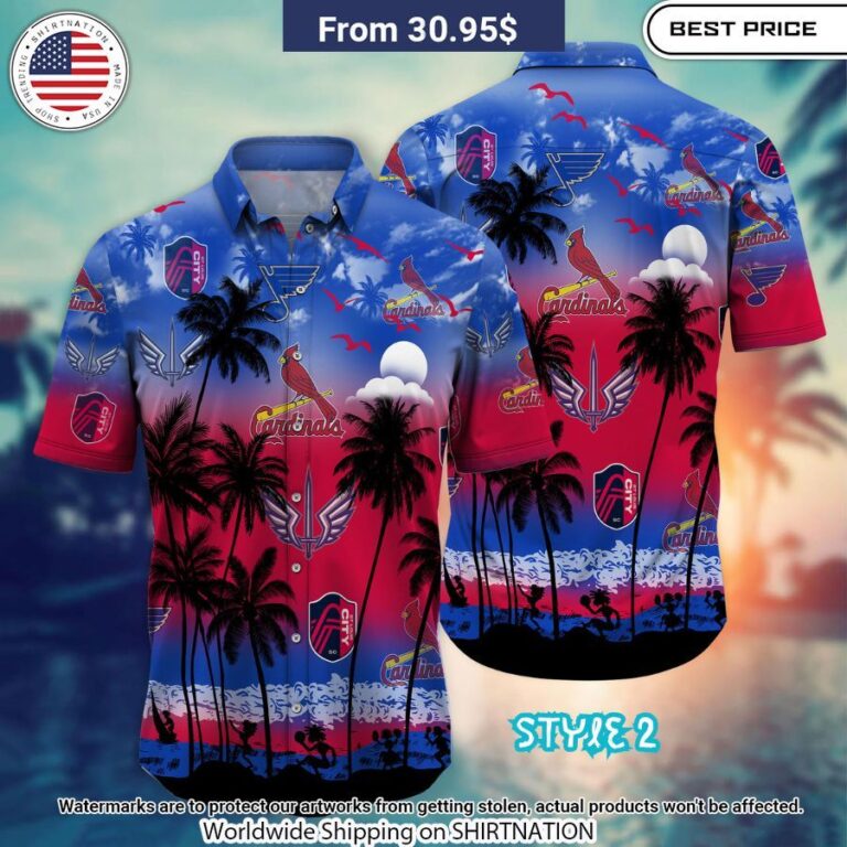 St. Louis Sports Hawaiian Shirt You look so healthy and fit