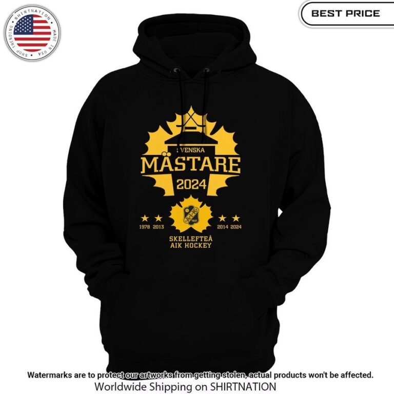 Swedish Champions Skelleftea AIK Hoodie Wow, cute pie