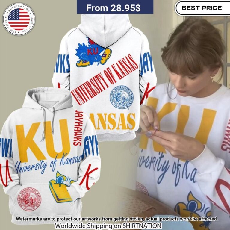 taylor swift university of kansas jeyhawks sweater 2