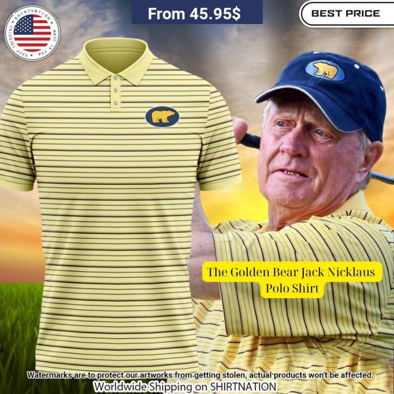 the golden bear jack nicklaus polo shirt 4