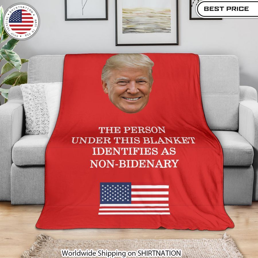 the person under this blanket identifies as non bidenary blanket 1