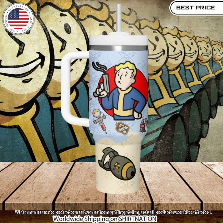 Vault Boy Prepare For The Future Custom Tumbler Nice photo dude