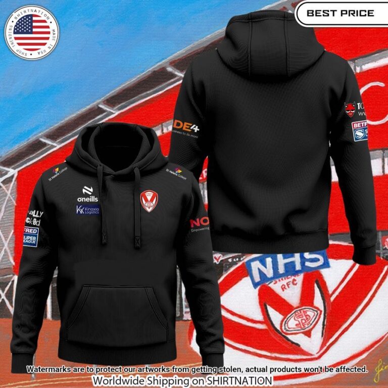 St.Helens R.F.C Hoodie Beauty lies within for those who choose to see.