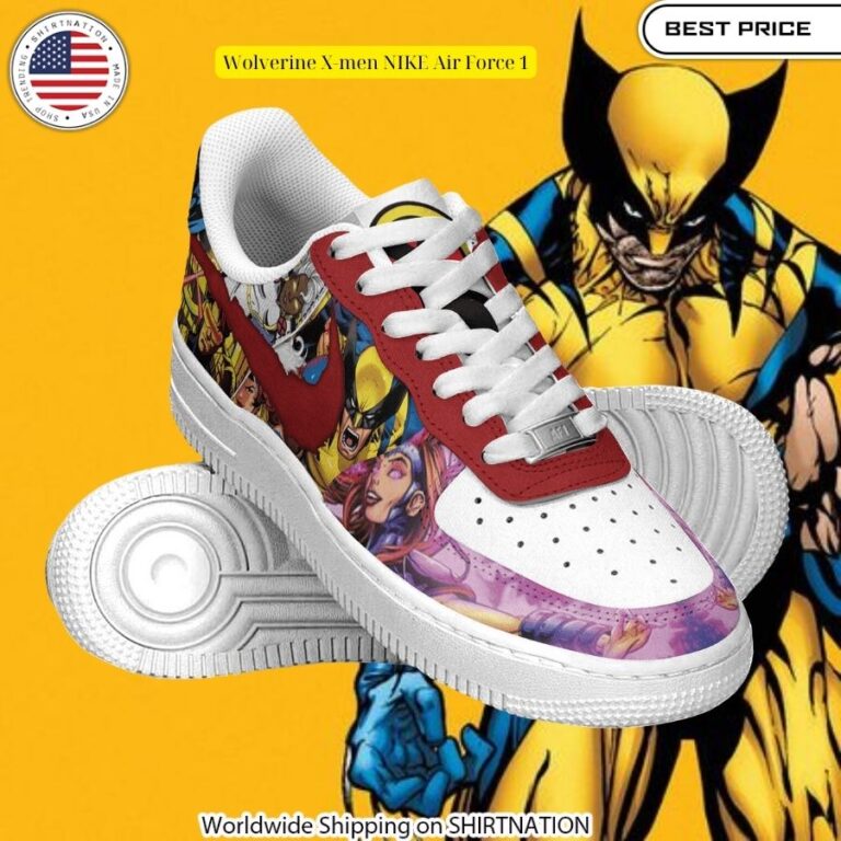 Wolverine X men NIKE Air Force 1 (4)