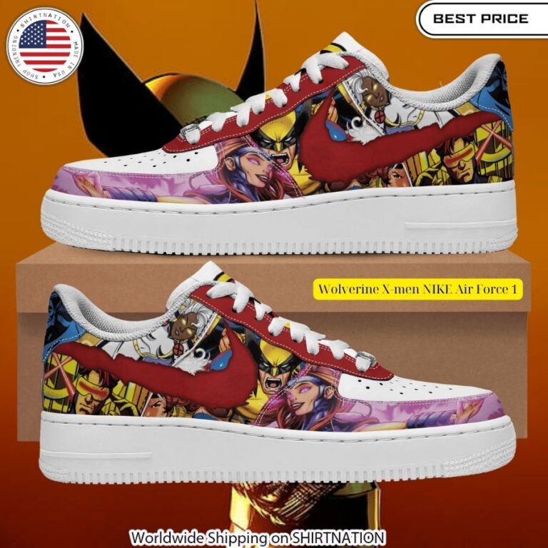 Wolverine X men NIKE Air Force 1 (3)