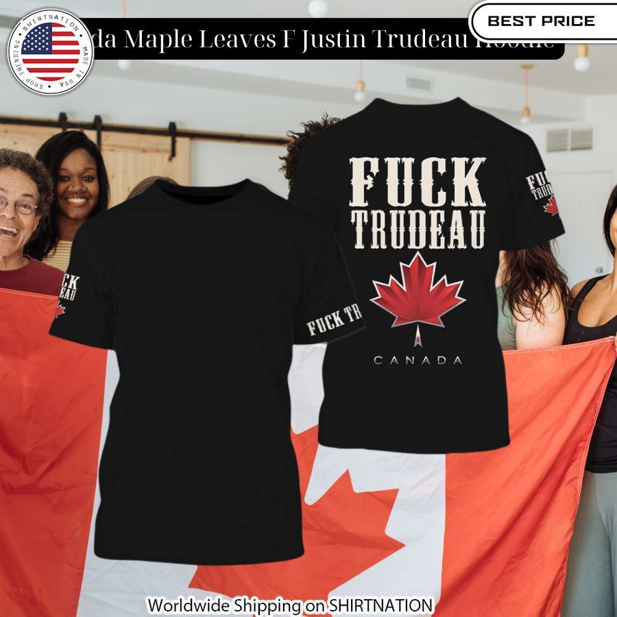Canada Maple Leaves F Justin Trudeau Hoodie Studious look