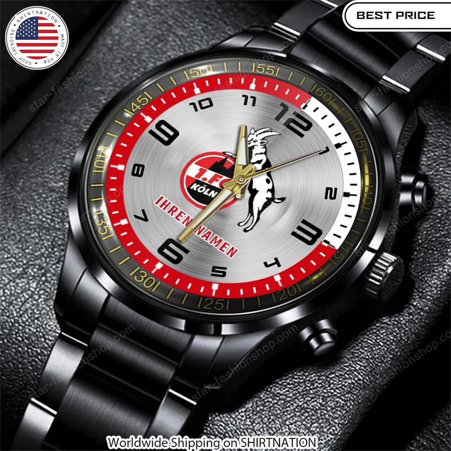 FC Koln Custom Stainless Steel Watches Awesome Pic guys