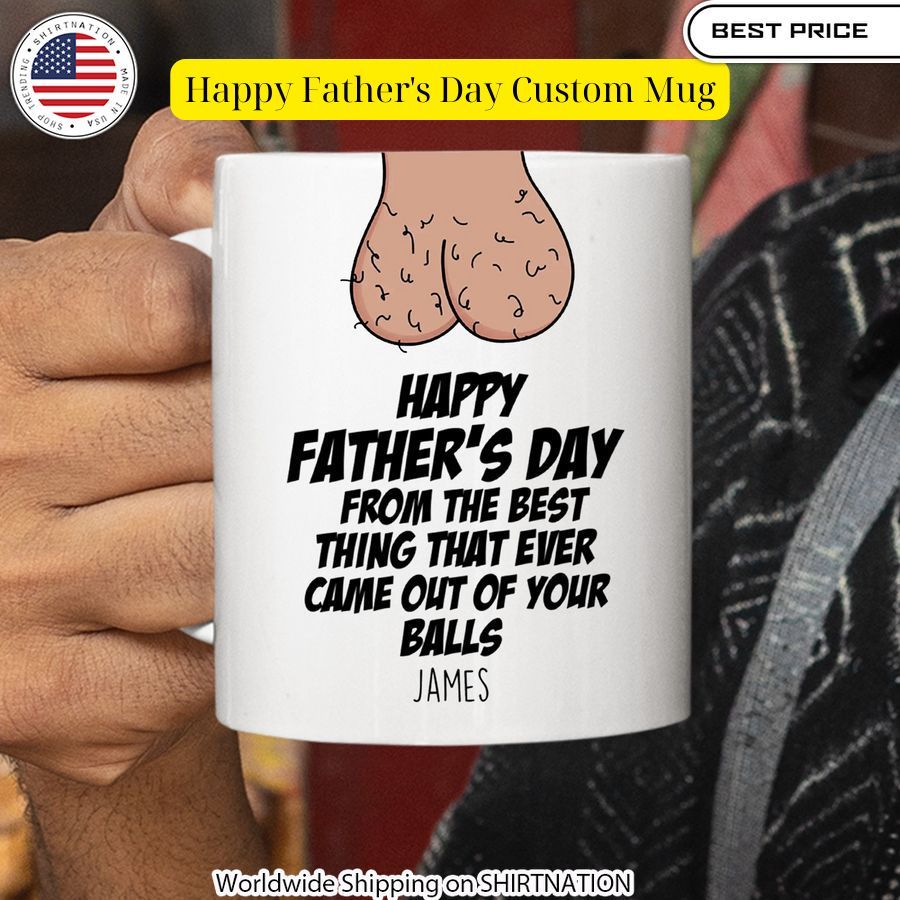 Happy Father's Day Custom Mug Mesmerising