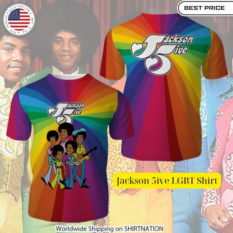 Jackson 5ive LGBT Shirt How did you always manage to smile so well?