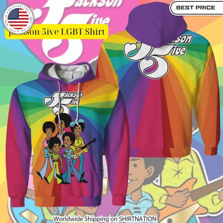 Jackson 5ive LGBT Shirt Oh! You make me reminded of college days