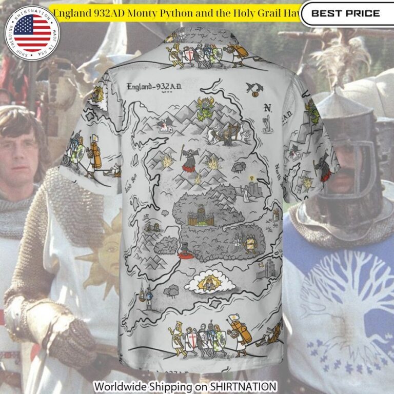 Monty Python and the Holy Grail Hawaiian Shirt Cool look bro