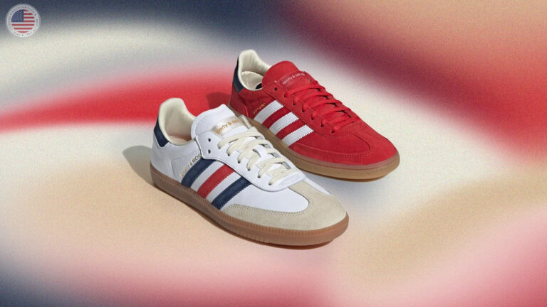 Sporty & Rich Collabs with Adidas on French Inspired 'Olympic' Samba Sneakers