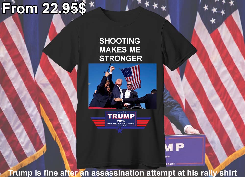 Trump assassination attempt at his rally SHIRT