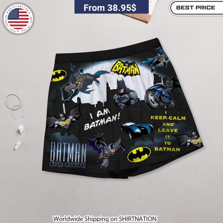 Batman Caped Crusader Women Shirt and Shorts Women's superhero outfit