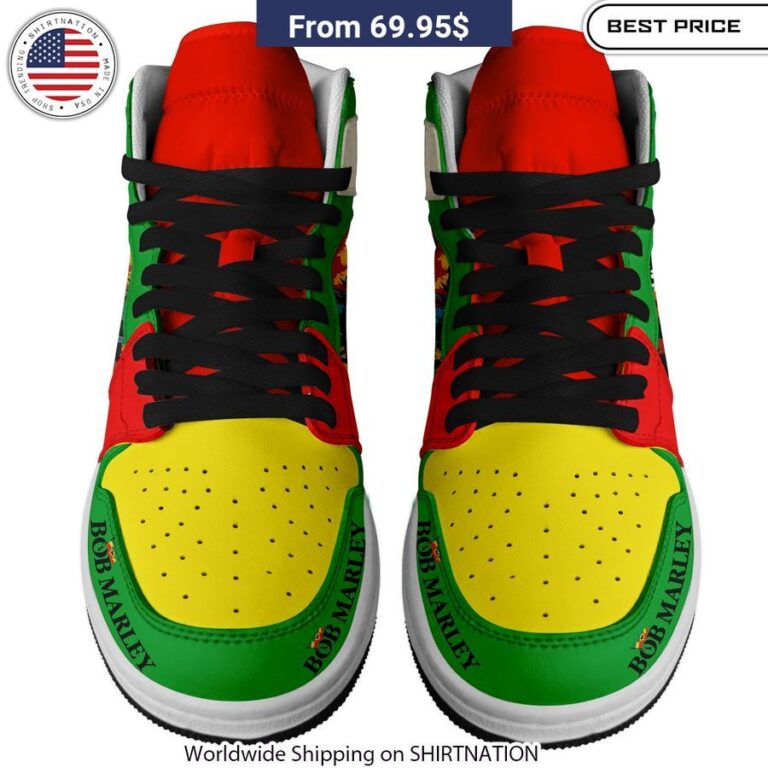 Bob Marely Reggae Air Jordan 1 High Limited Edition Collectible Kicks