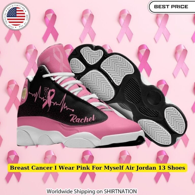 Empowering Breast Cancer Awareness Air Jordan 13 Shoes