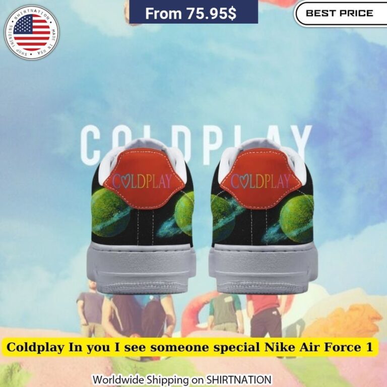 Iconic Lyrics-Inspired Coldplay In You I See Someone Special Nike Air Force 1 shoes 