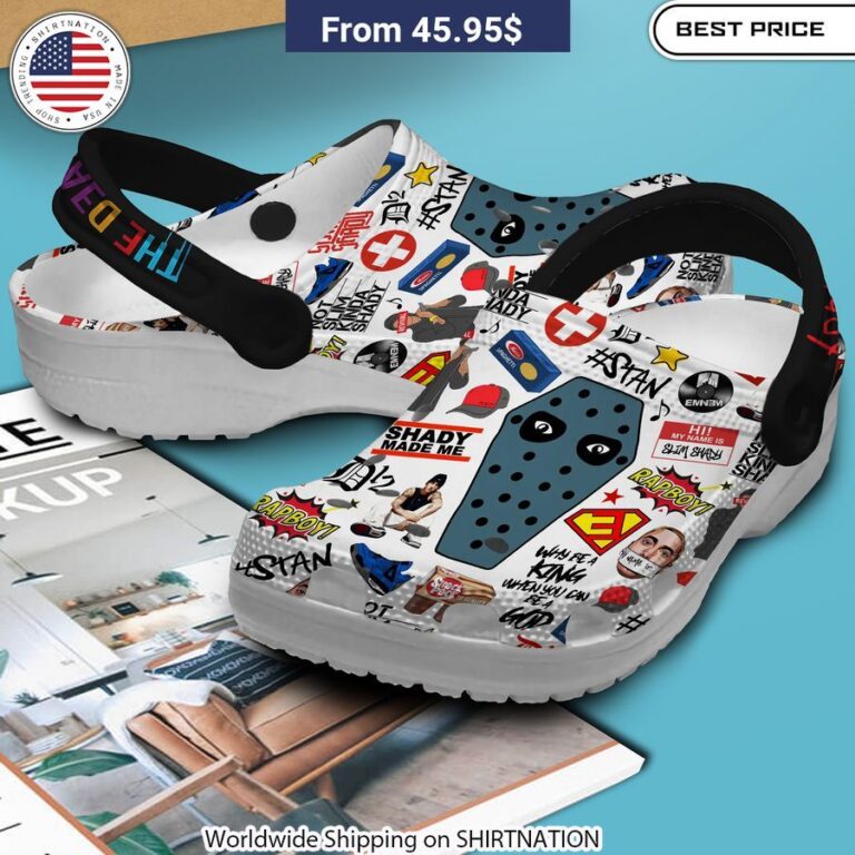 Eminem The Death Of Slim Shady Crocs Crocband Shoes Limited edition Crocs