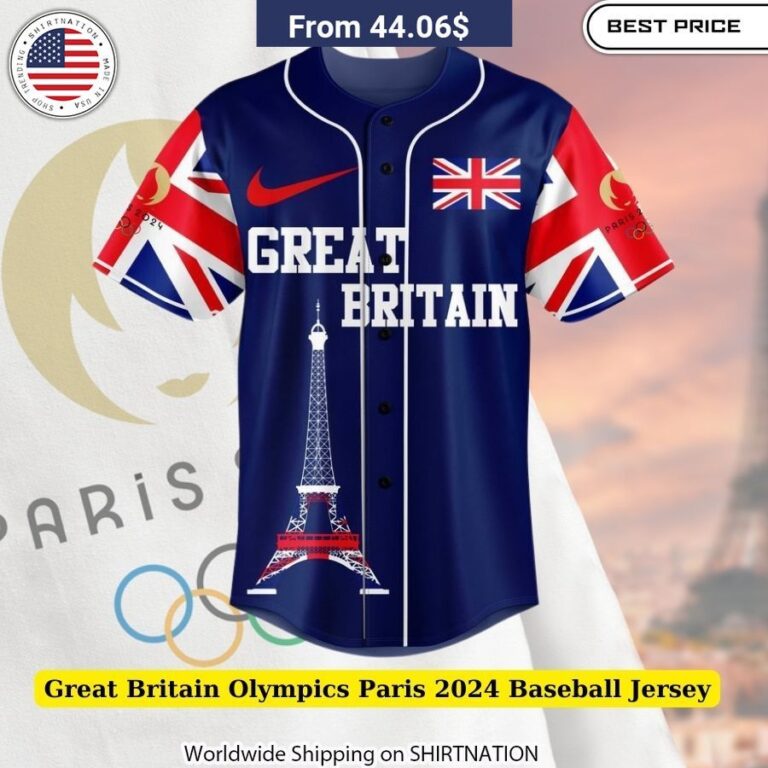 Fade-resistant Great Britain Olympics Paris 2024 Limited edition