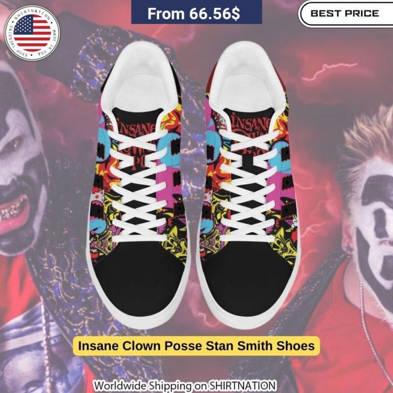 Insane Clown Posse fans show Juggalo pride in these limited edition kicks.