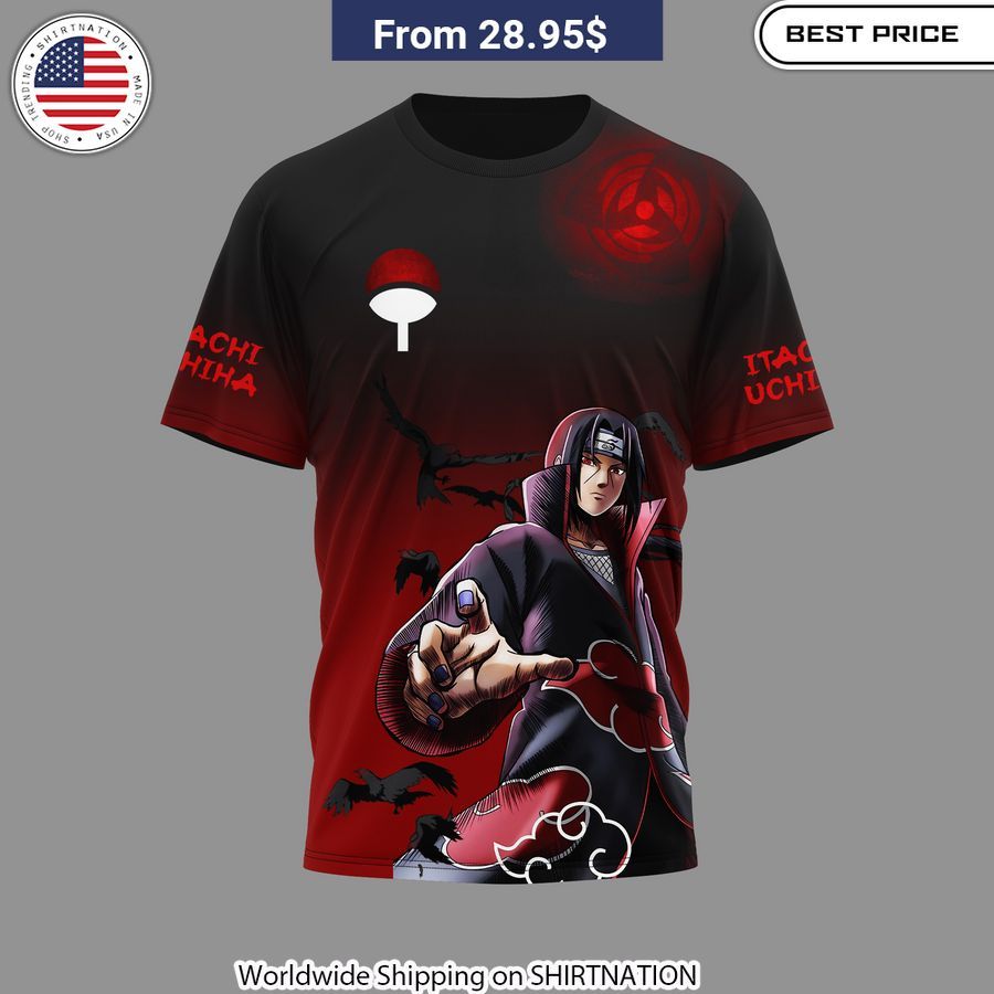 Itachi Uchiha True Shinobi T-Shirt graphic tee