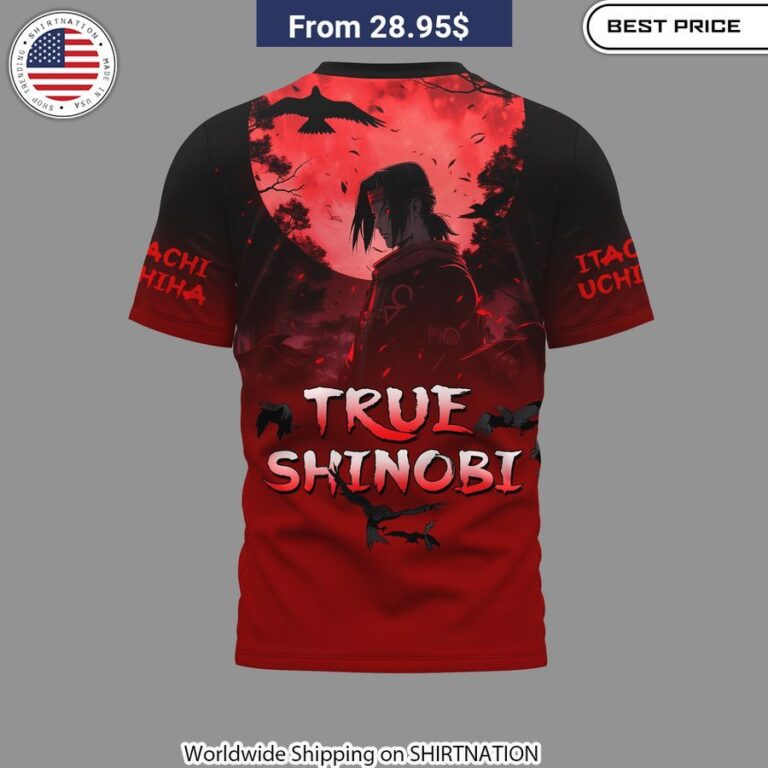 Itachi Uchiha True Shinobi T-Shirt fan art