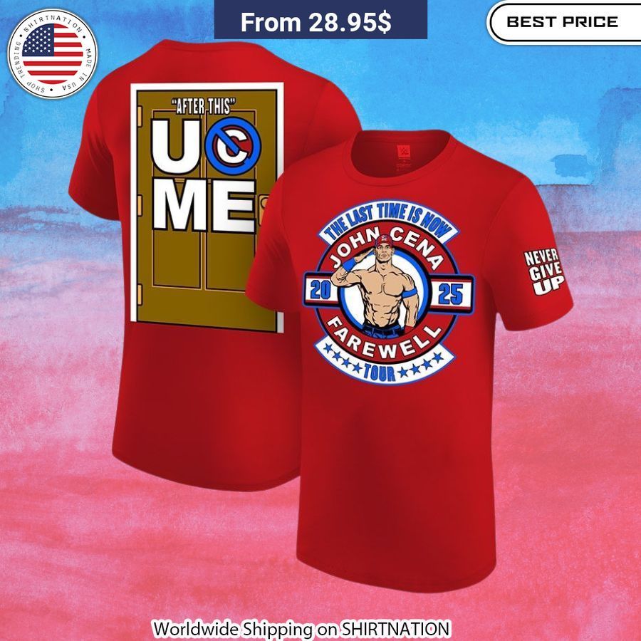 John Cena Farewell UCME T-Shirt WWE Legend Collectible
