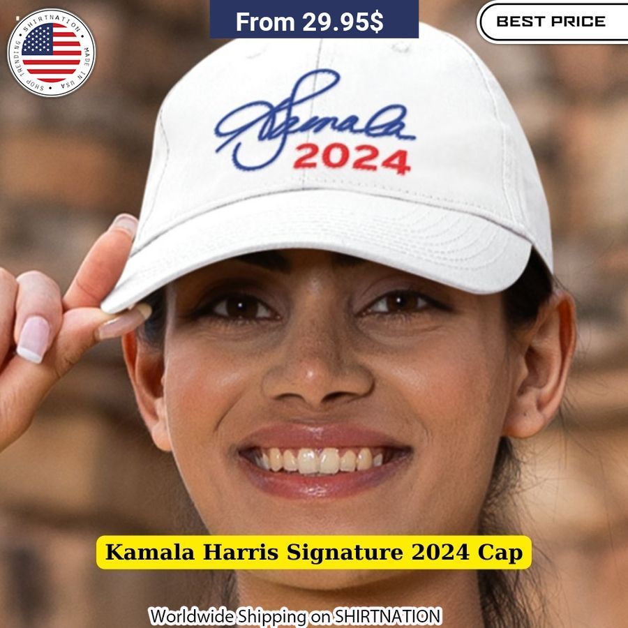 Kamala Harris Signature 2024 Cap Unique design