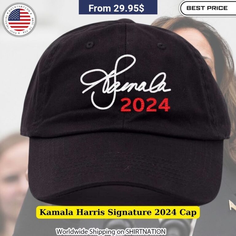 Kamala Harris Signature 2024 Cap Conversation starter