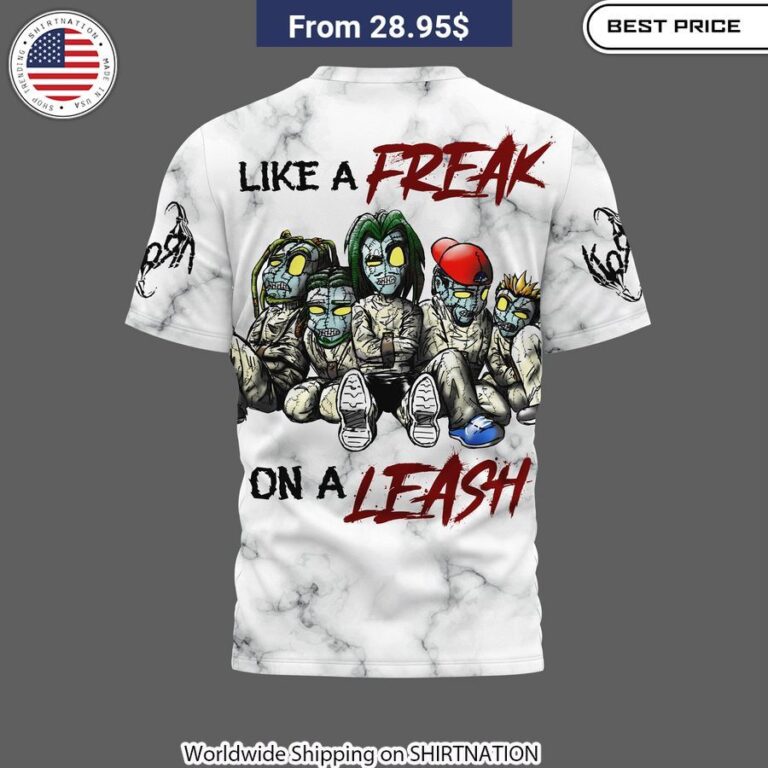 Korn Like A Freak On A Leash T-Shirt festival wear