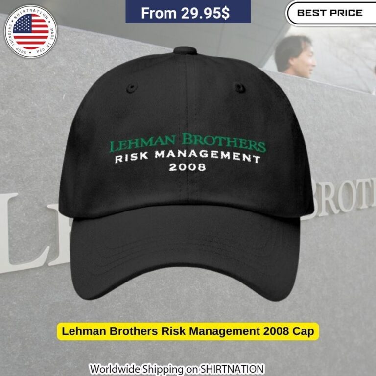 Lehman Brothers Risk Management 2008 Cap You look elegant man