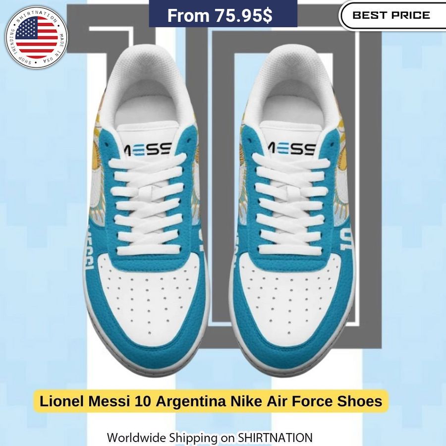 Highlight the versatile style of the Lionel Messi sneakers, perfect for soccer fans and sneakerheads alike