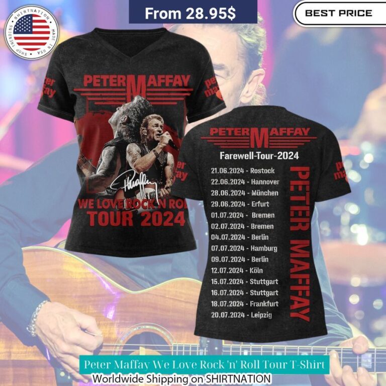 peter maffay we love rock n roll tour t shirt 4