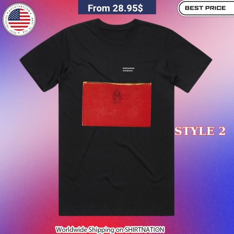 Radiohead Amnesiac Album Cover Shirt For Men And Women