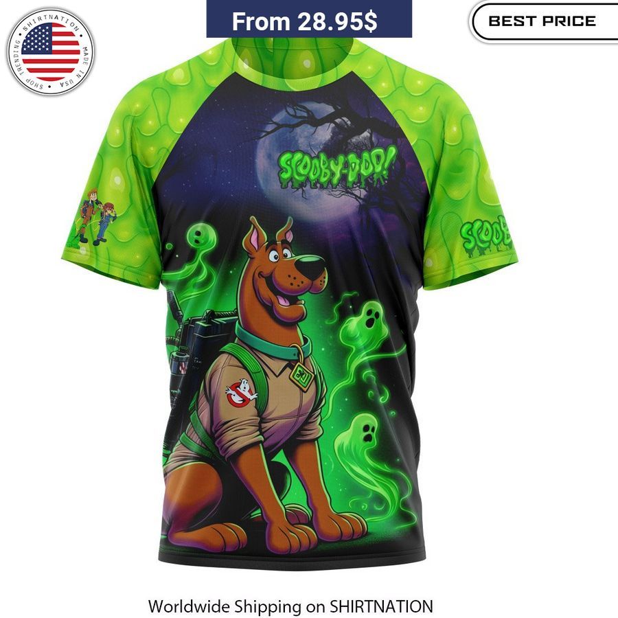 Dress up as your favorite mystery-solving pooch in this soft, comfy Scooby-Doo tee available in sizes S-5XL.